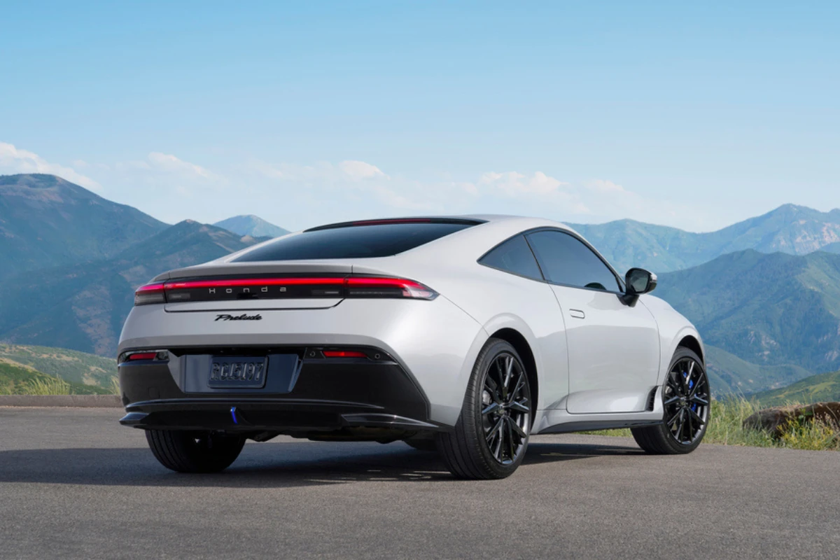 2026 Honda Prelude Achteraanzicht - Modern LED-Verlichtingsontwerp