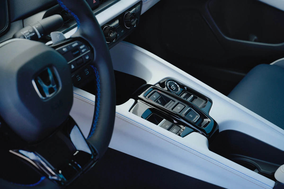 2026 Honda Prelude Middenconsole - Premium Materiaal Details