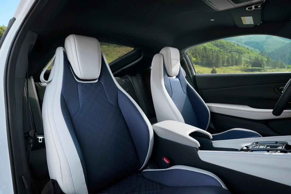 2026 Honda Prelude Voorstoelen - Premium Leer Sport Zitplaatsen