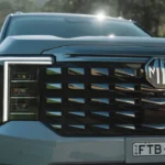 2026 MG U9 Chroom Voorkant Grille met Onderscheidende MG Badge