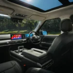 2026 MG U9 Interieur Dashboard met Dubbele 12.3-inch Digitale Displays