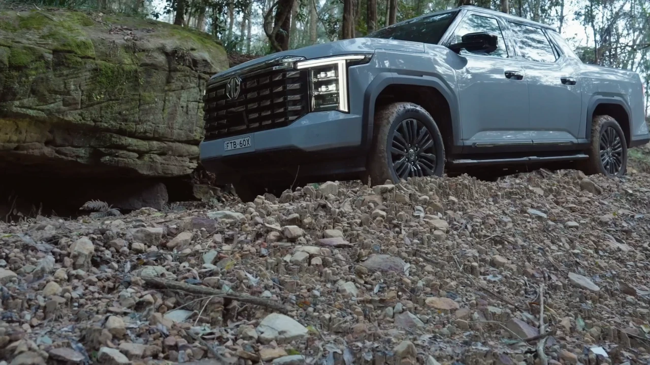 2026 MG U9 Multi-Link Ophangsysteem op Rotsachtig Terrein