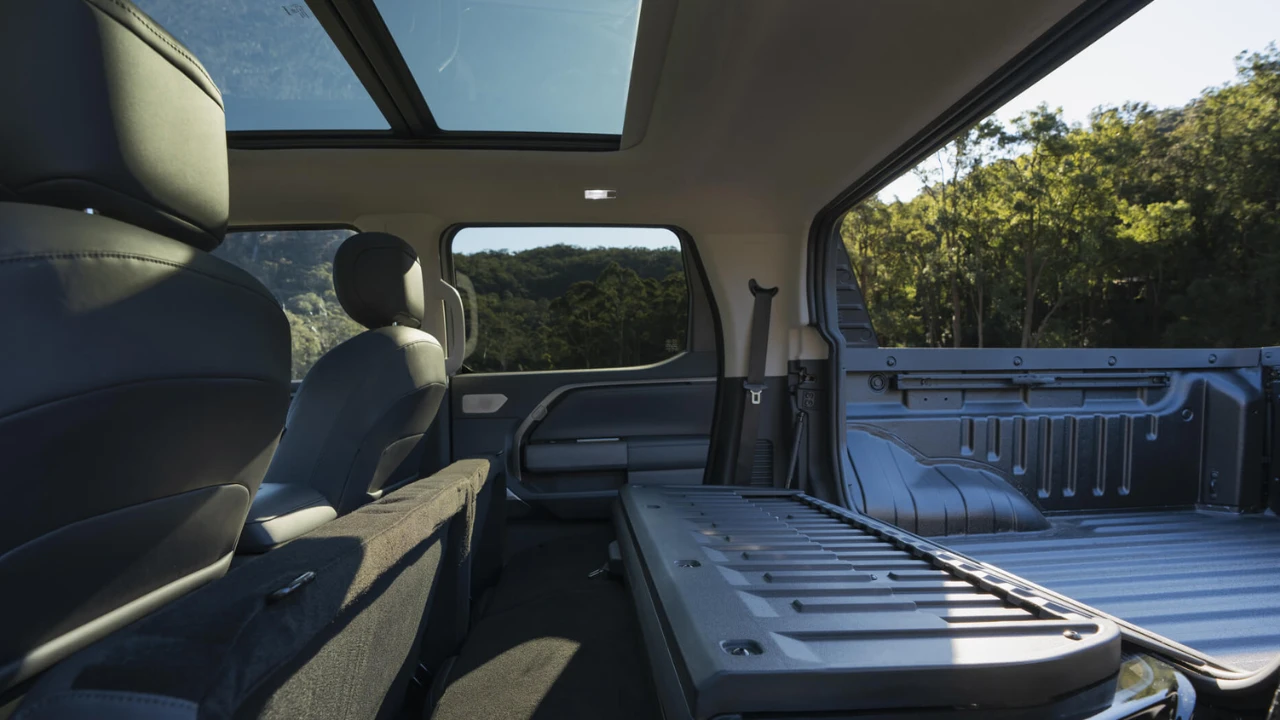 2026 MG U9 Verlengde Cabine met Smart Hatch Systeem Open