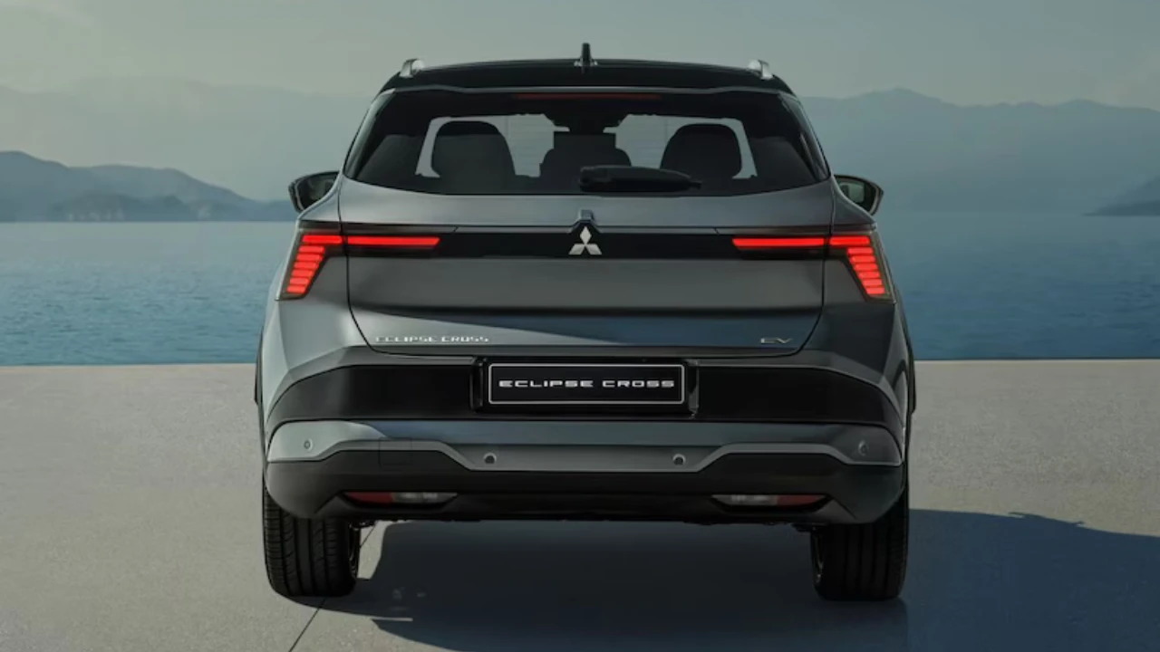 2026 Mitsubishi Eclipse Cross EV Achter - Compleet Elektrisch SUV Ontwerp