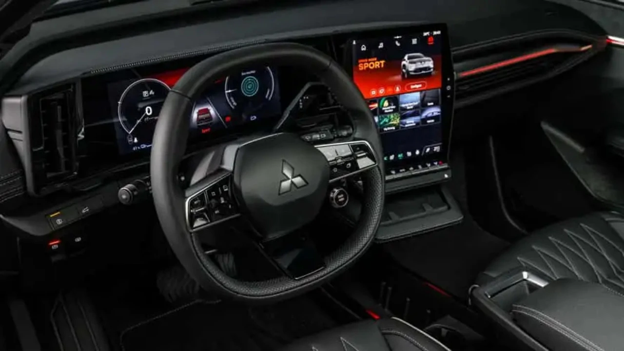 2026 Mitsubishi Eclipse Cross EV Dashboard - Modern Digitaal Interieur