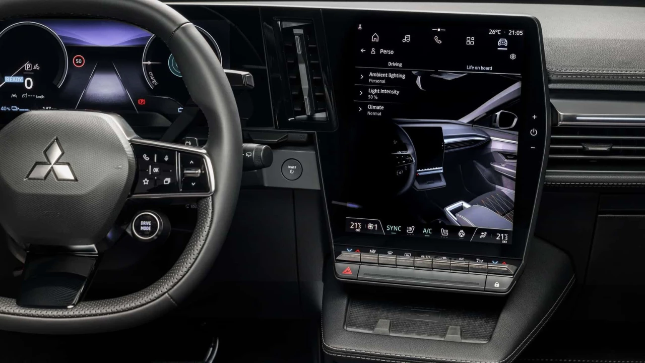 2026 Mitsubishi Eclipse Cross EV Infotainment - Google Integratie