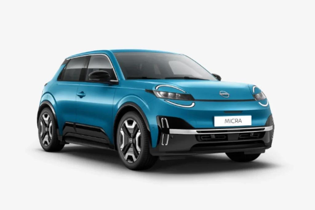2026 Nissan Micra Authentic Blue Kleur