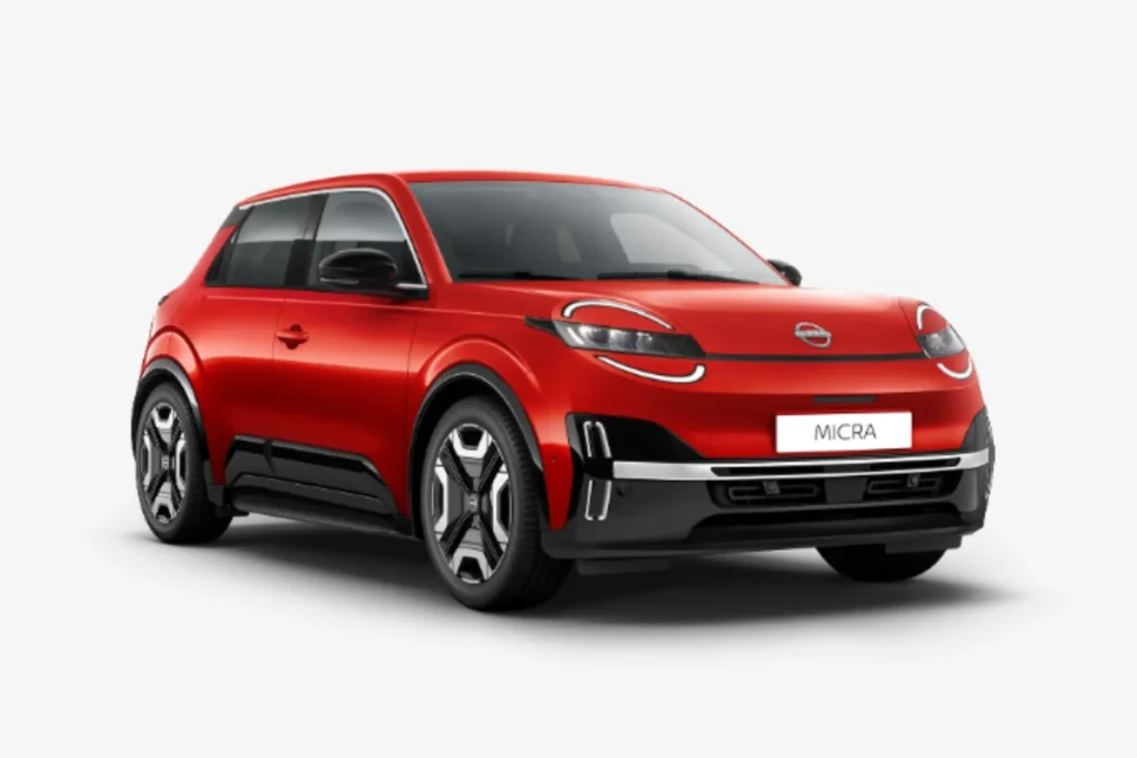 2026 Nissan Micra Rebel Red Kleur