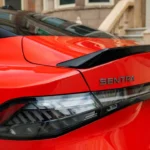 2026 Nissan Sentra SR Achterdek Spoiler Close-up Detail