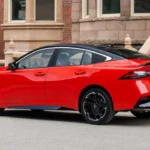 2026 Nissan Sentra SR Achterhoek Zicht met Sport Styling