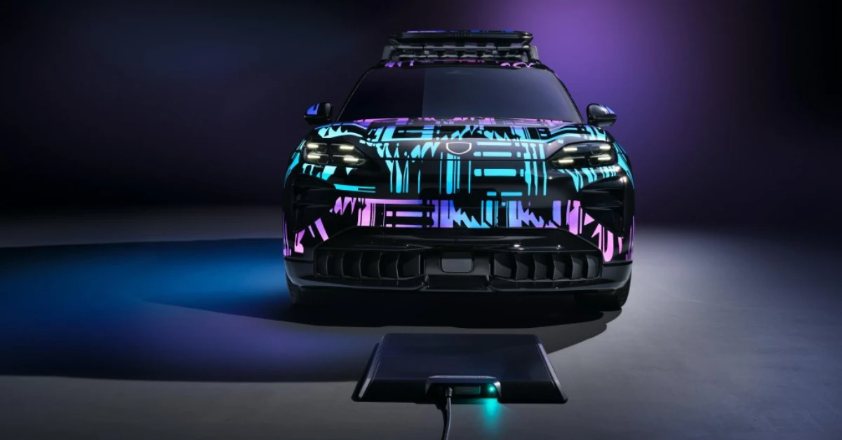 2026 Porsche Cayenne Electric Vooraanzicht Draadloos Opladen