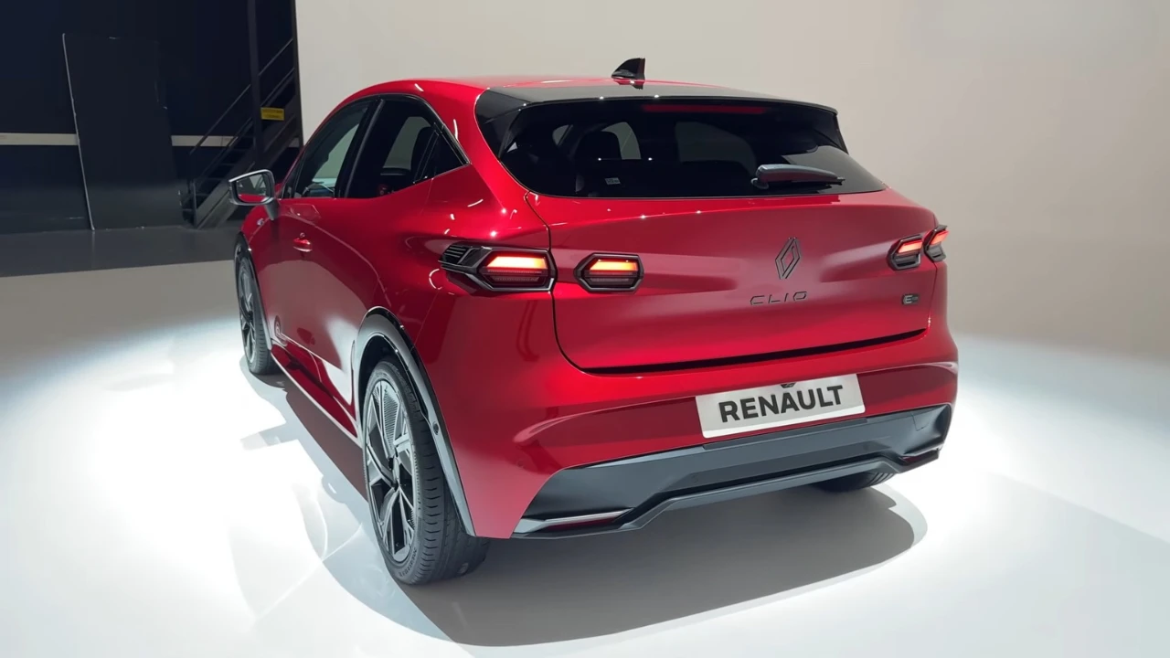 2026 Renault Clio Achter Driekwart Aanzicht
