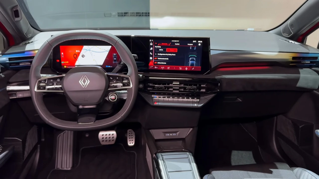 2026 Renault Clio Interieur met Dubbele 10-Inch Schermen