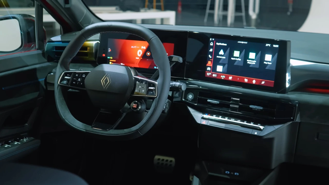 2026 Renault Clio Voor Interieur Breed Aanzicht