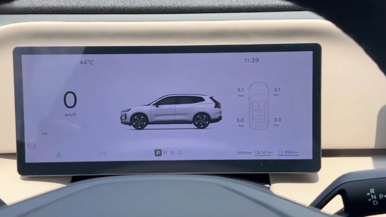 2026 Volvo XC70 PHEV 12,3-inch Digitaal Instrumentenpaneel Display