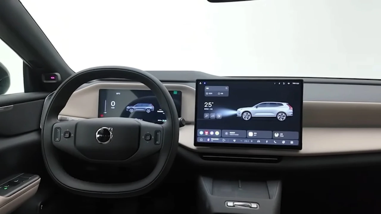 2026 Volvo XC70 PHEV Compleet Dashboard en Cockpit Indeling