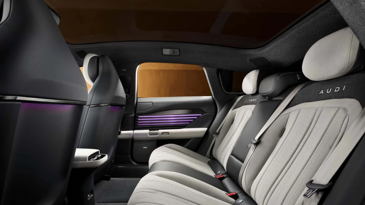 AUDI E5 Sportback Achterbanken - Premium Passagier Ervaring