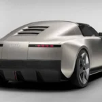 Audi Concept C Achterkant Ontwerp en Hardtop Mechanisme Integratie