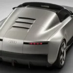 Audi Concept C Achterkant Ontwerp met Targa Dak Configuratie