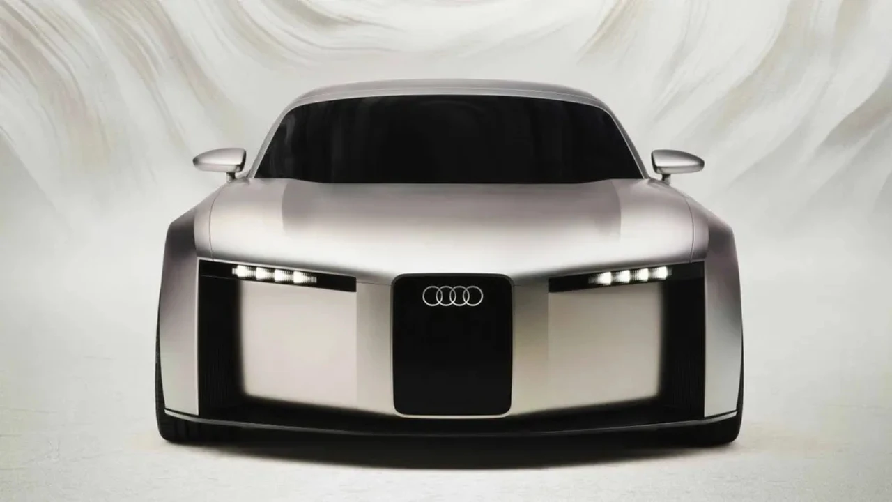 Audi Concept C Dynamisch Vooraanzicht met Nieuwe Ontwerptaal