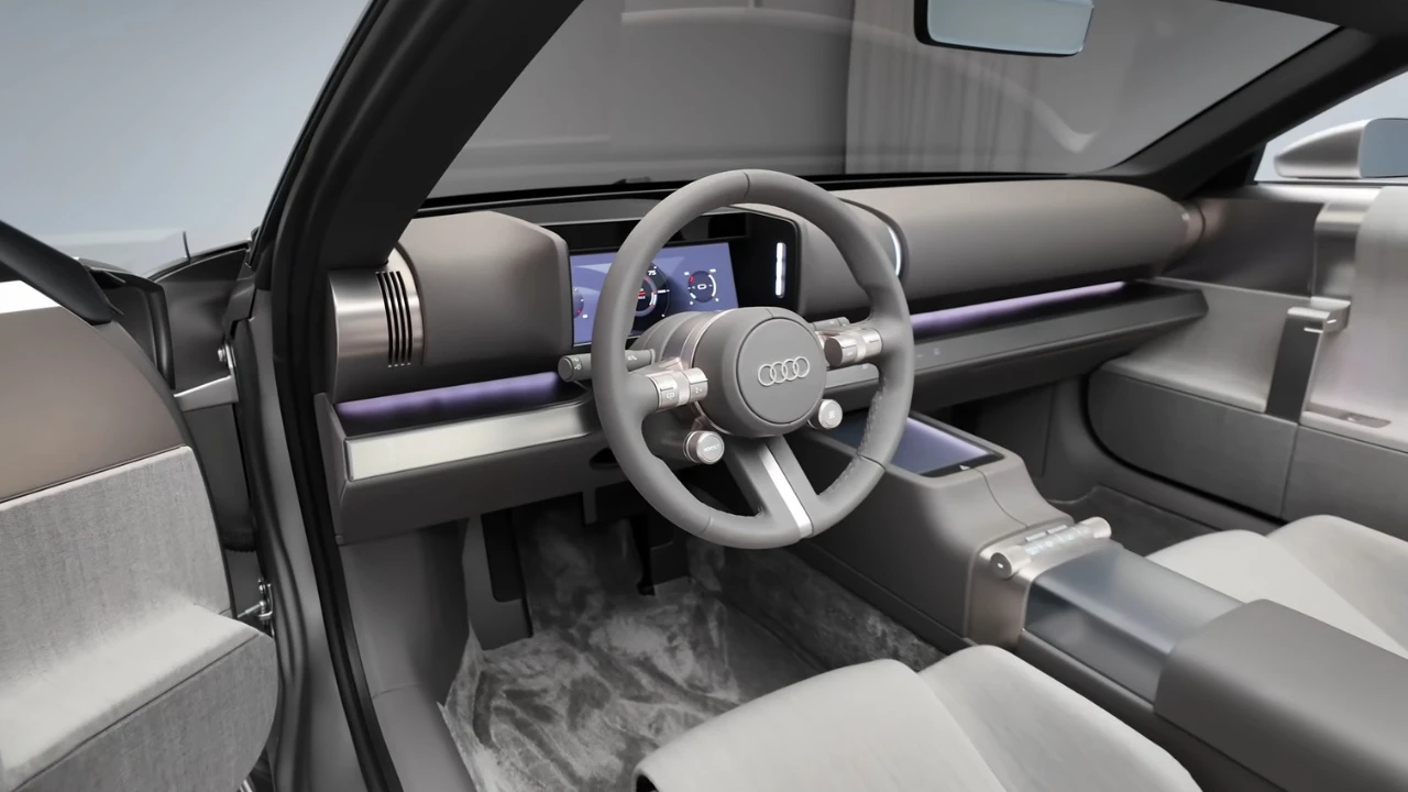 Audi Concept C Revolutionair Twee-Delig Intrekbaar Hardtop Systeem