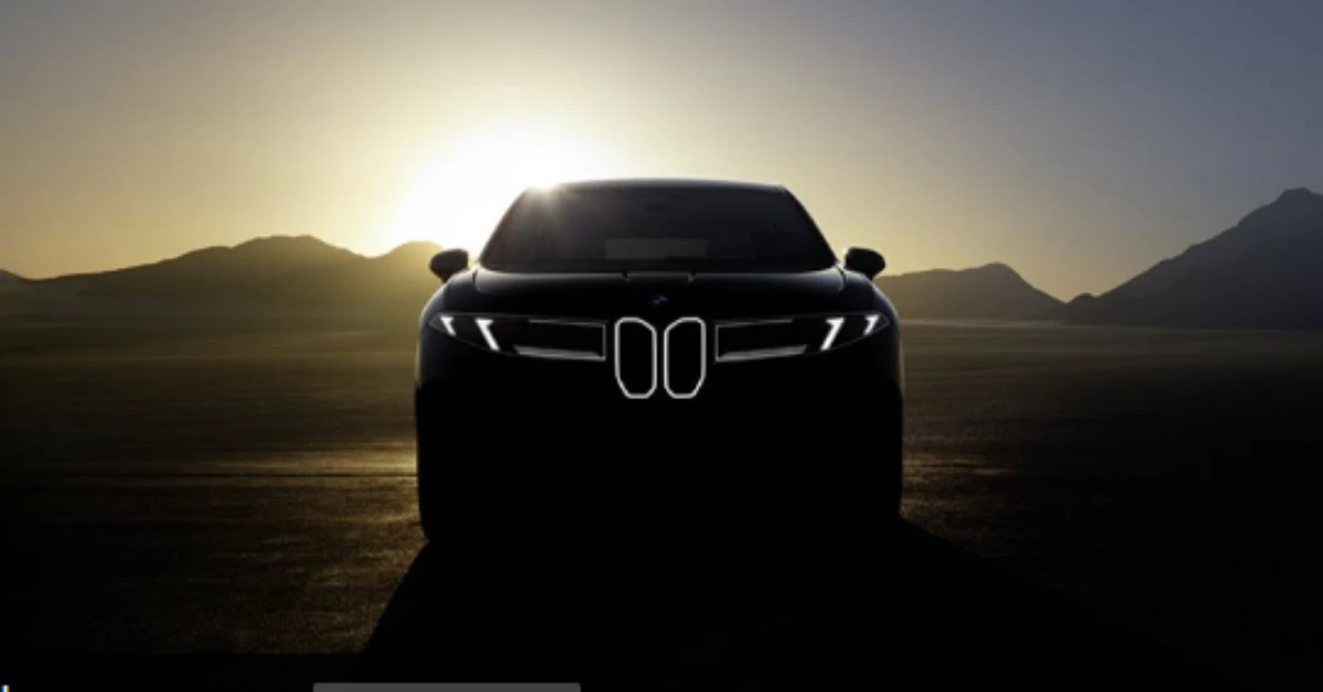 BMW iX3 elektrische SUV teaser beeld
