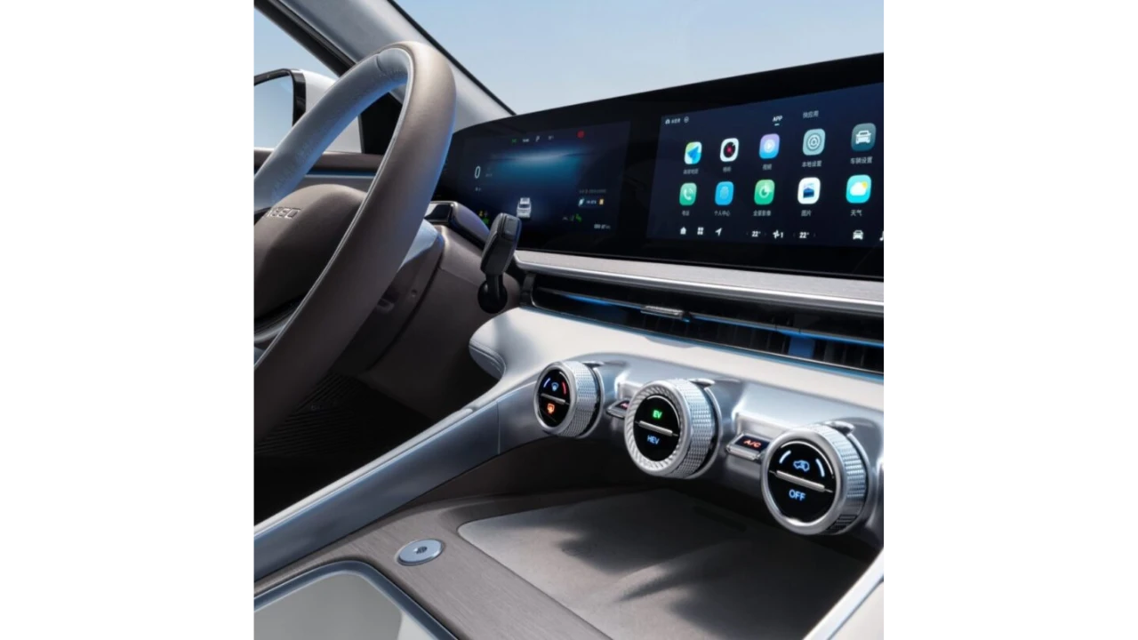 Chery Exeed Yaoguang C-DM Kenmerkende Bedieningsknoppen