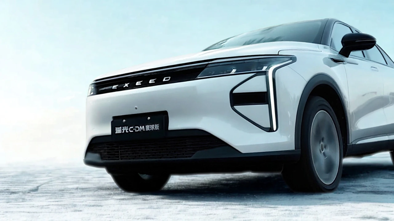 Chery Exeed Yaoguang C-DM Voorkant Verlichtingsdetail