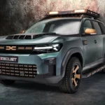 Dacia Bigster REDUST Offroad - Voorkant Kwart Avontuurbeeld