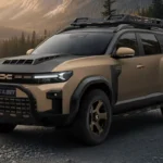 Dacia Bigster REDUST Offroad in Natuurlijke Bergomgeving