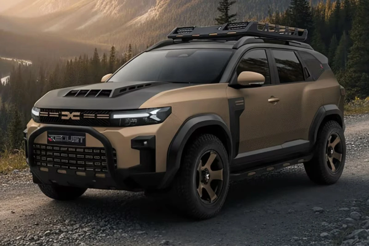 Dacia Bigster REDUST Offroad in Natuurlijke Bergomgeving