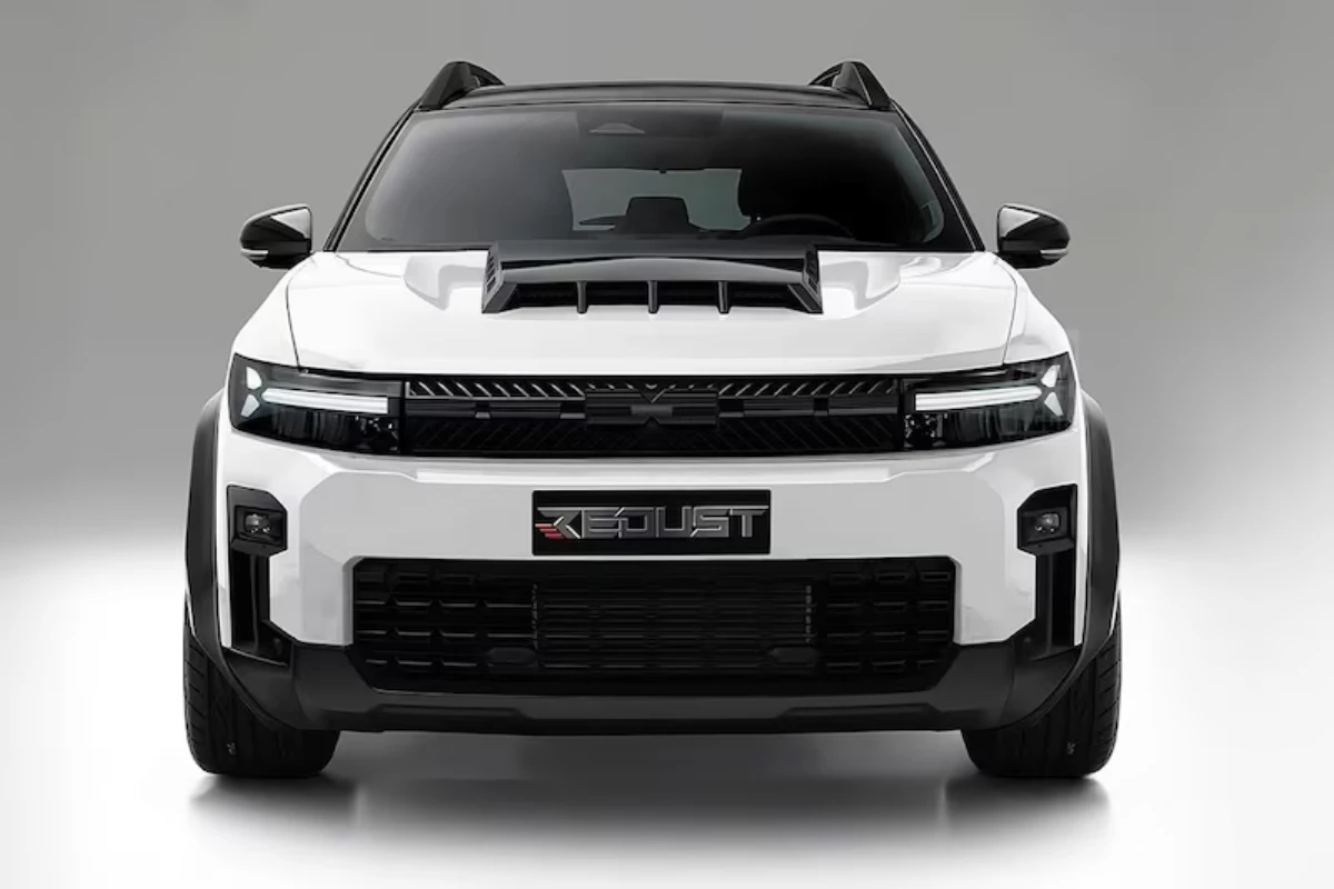 Dacia Bigster REDUST Sport - Agressieve Voorkant Ontwerpstudie