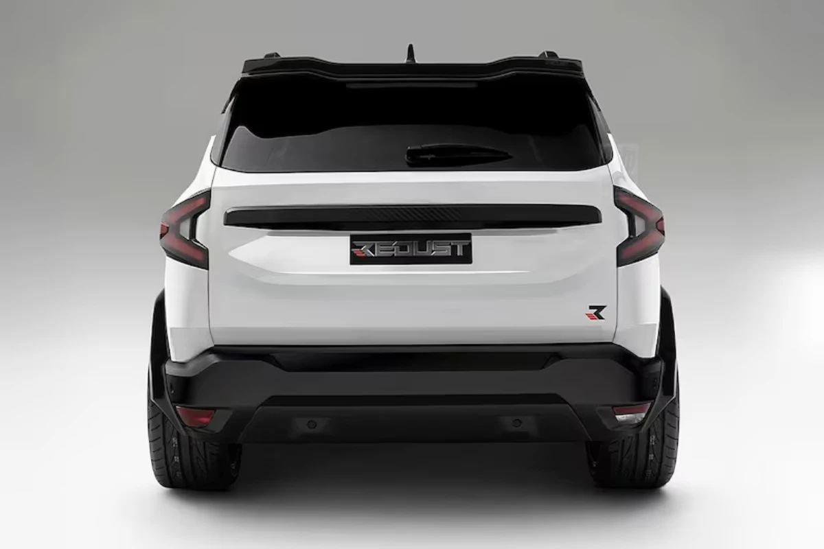 Dacia Bigster REDUST Sport - Prestatie Achterontwerp