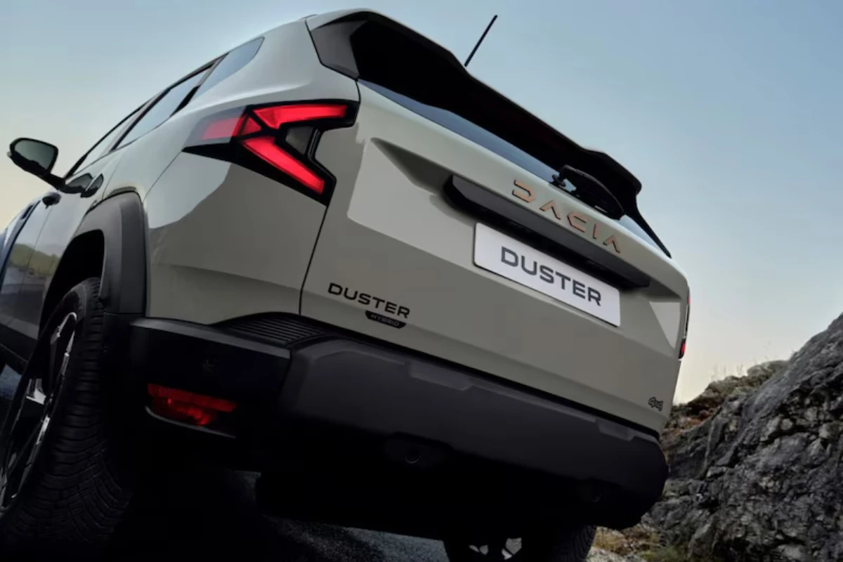 Dacia Duster Achter Detail - Moderne LED-Technologie