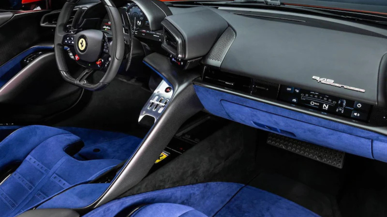 Ferrari 849 Testarossa - Dashboard Ontwerpfilosofie