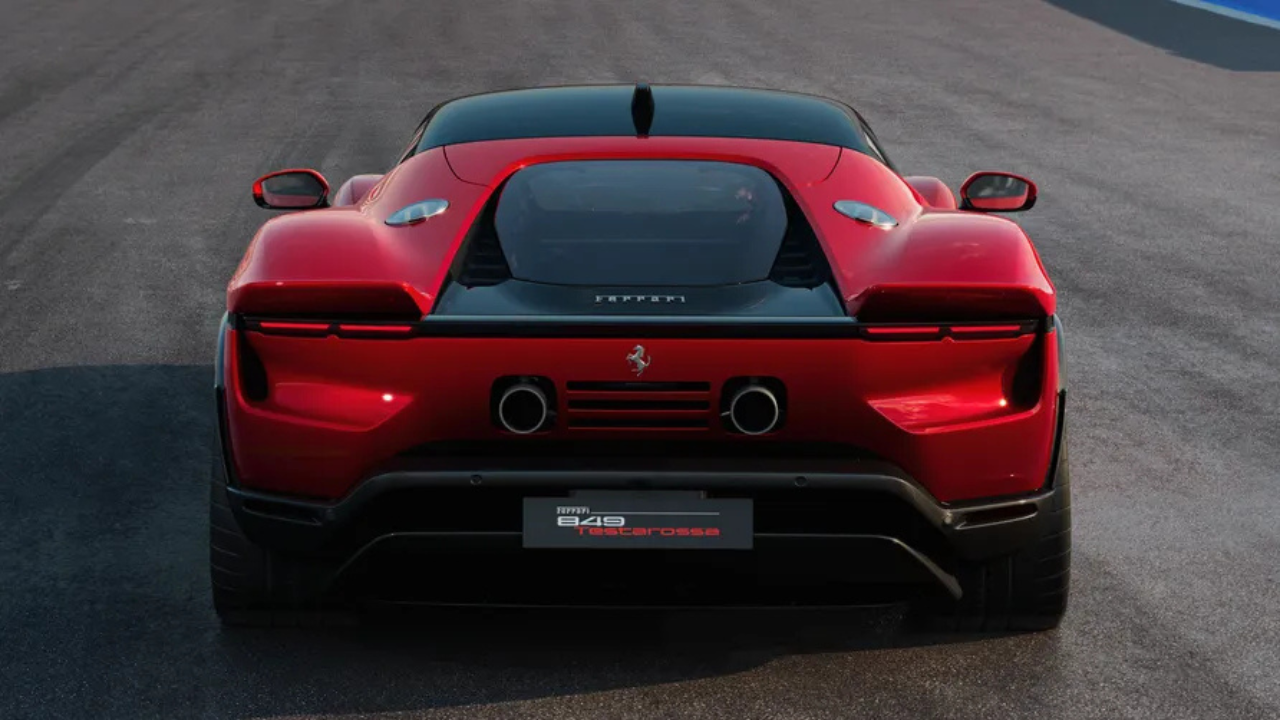 Ferrari 849 Testarossa - Direct Achteraanzicht