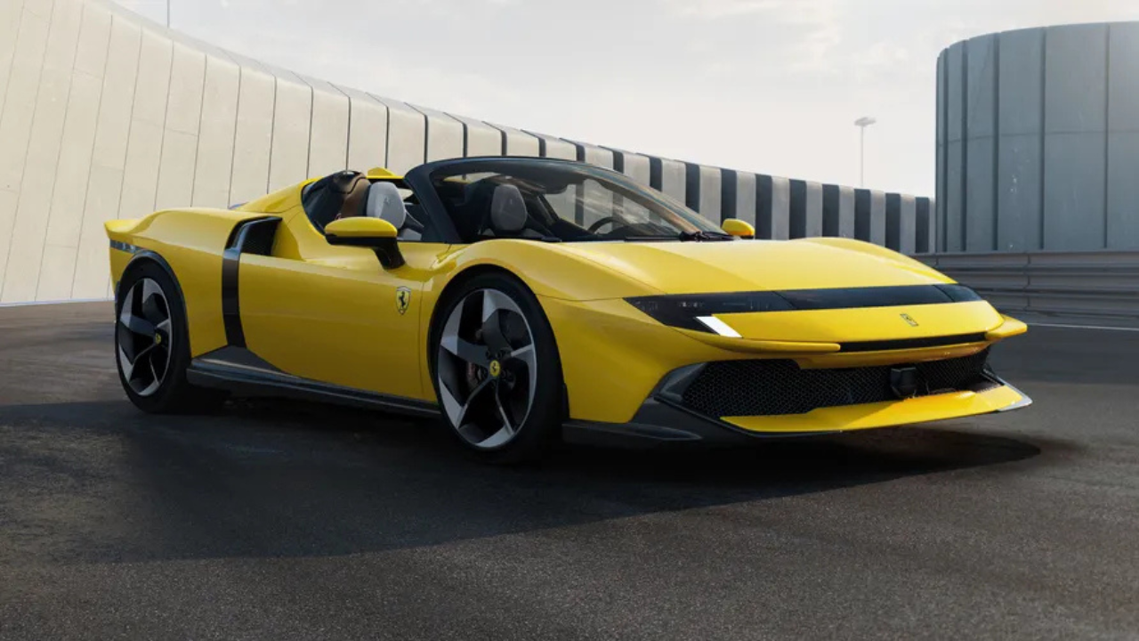 Ferrari 849 Testarossa Spider - Giallo Ambra Vooraanzicht
