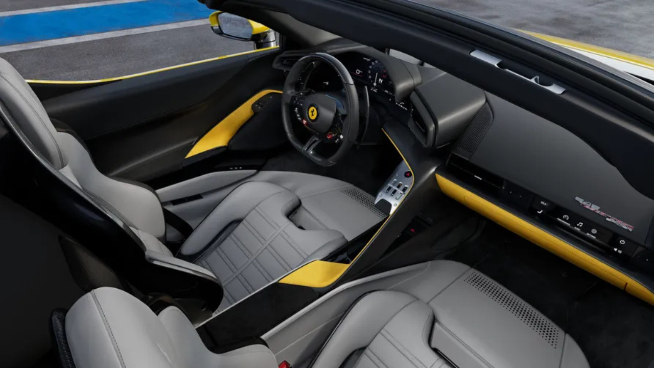 Ferrari 849 Testarossa Spider - Interieur Kleur Coördinatie