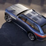 Genesis X Gran Equator Concept - Luchtfoto Toont Vier-Paneel Schuifdaksysteem