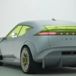 Hyundai Concept Three Achterkant Driekwart Perspectief