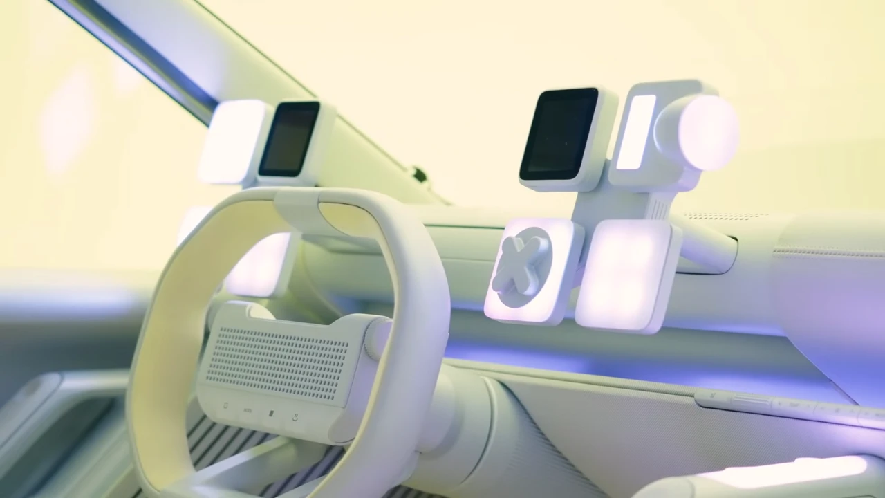 Hyundai Concept Three Interieur Stoelconfiguratie