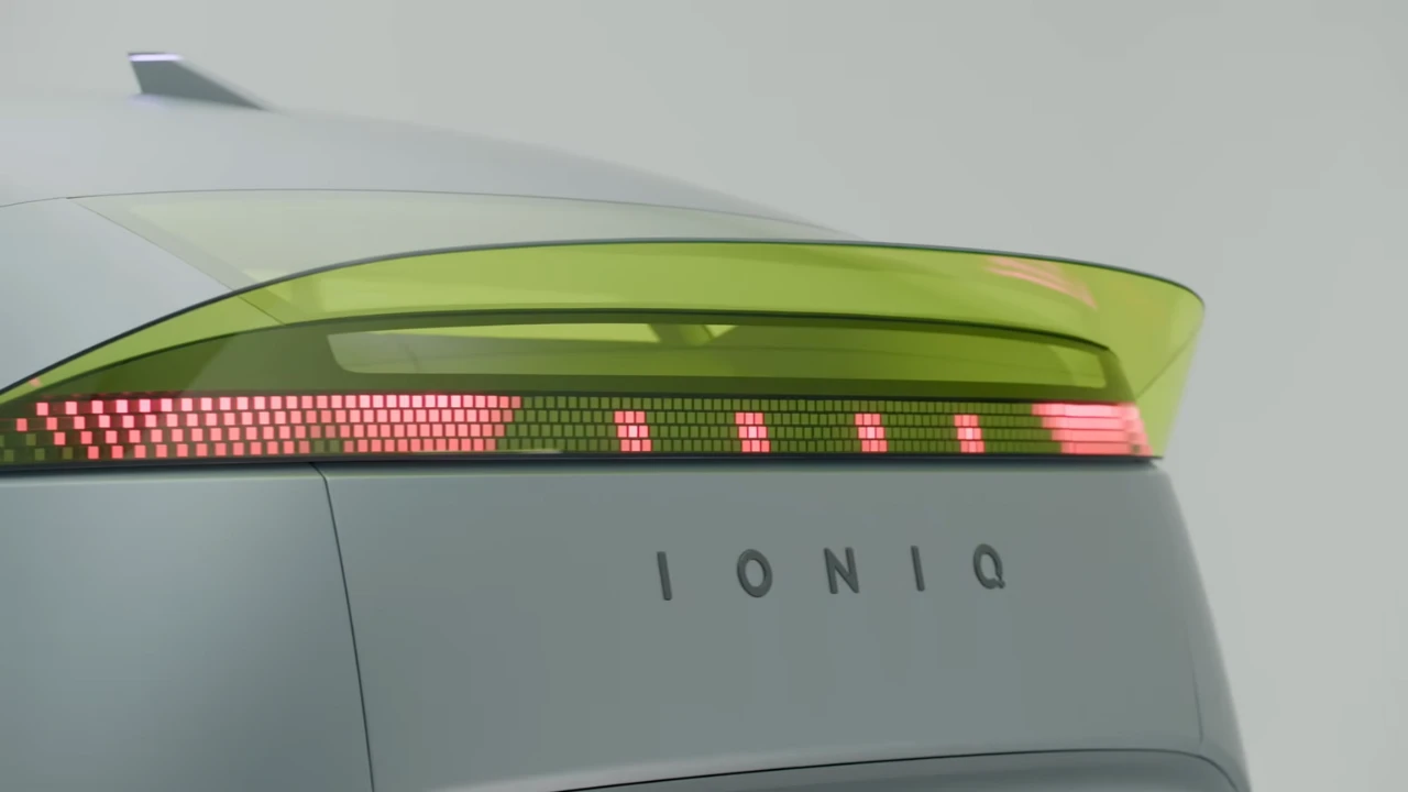 Hyundai Concept Three Parametrische Pixel Achterverlichting