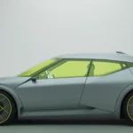Hyundai Concept Three Zijprofiel met Aero Hatch Typologie