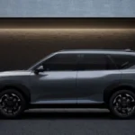 Kia EV5 Zijprofiel met Aerodynamisch Design