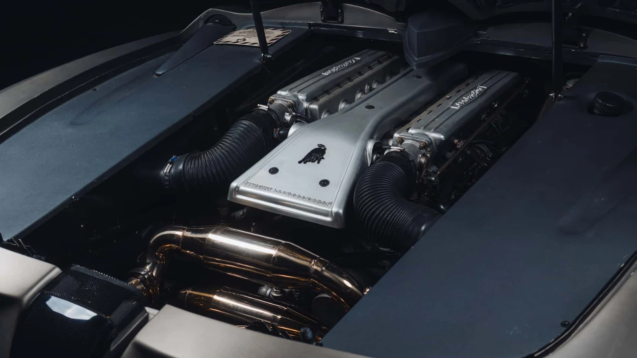 Lamborghini Pregunta Motorruimte - Gemodificeerde 5,7L V12 Motor