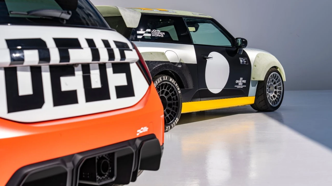 MINI JCW x Deus Ex Machina - Vakmanschap en Ontwerp Detail Close-Up