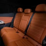 Mercedes GLC Elektrisch Achterbanken met Bruin Leer Verbeterde Beenruimte