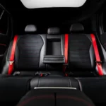 Mercedes GLC Elektrisch Achterbanken met Rode Veiligheidsgordels Premium Interieur