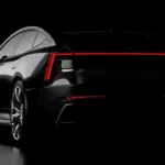 Polestar 5 Compleet Achterprofiel Toont 884 PK Elektrische Prestatie Ontwerp