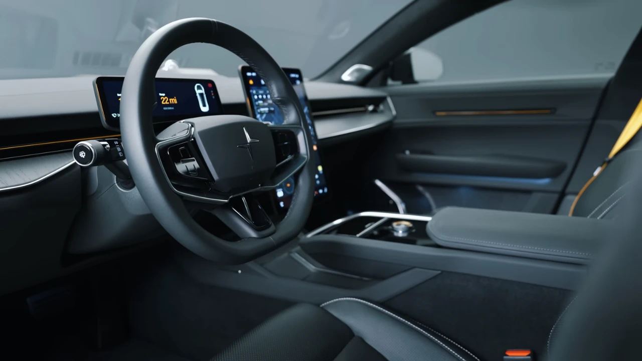 Polestar 5 Volledig Interieur Dashboard
